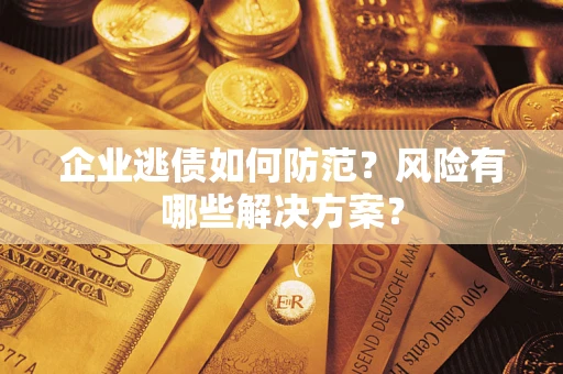 武汉企业逃债如何防范？风险有哪些解决方案？