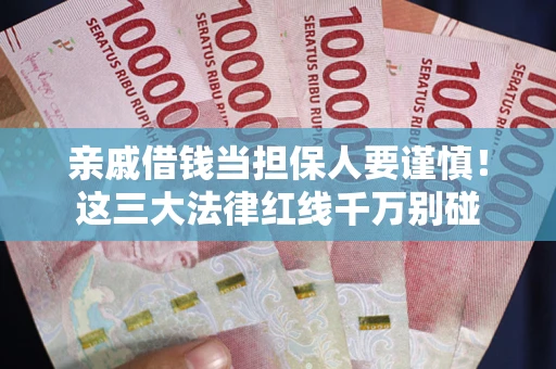 武汉亲戚借钱当担保人要谨慎！这三大法律红线千万别碰