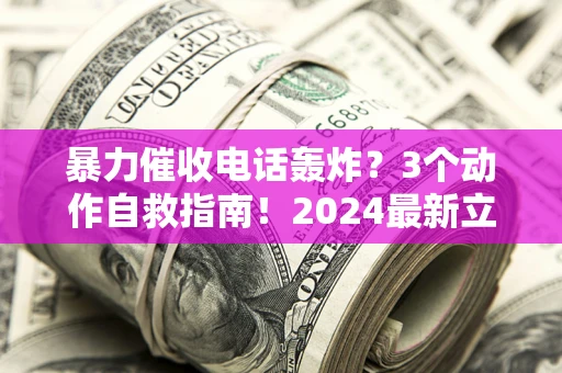 武汉暴力催收电话轰炸？3个动作自救指南！2024最新立案标准全解析