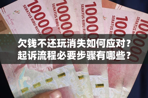 武汉欠钱不还玩消失如何应对？起诉流程必要步骤有哪些？